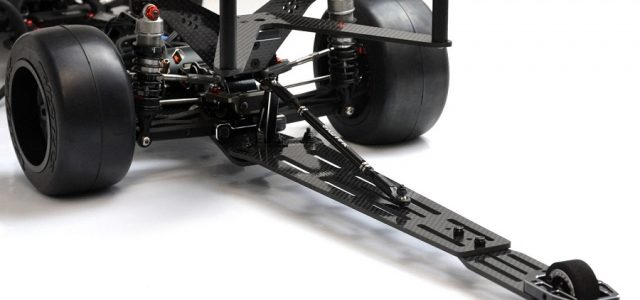 Exotek Pro Single Wheel Carbon Fiber Wheelie Bar Set For The TLR 22 5.0