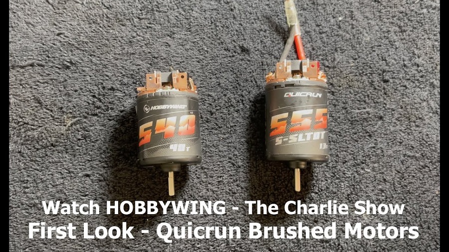 HOBBYWING Quicrun Brushed Motors
