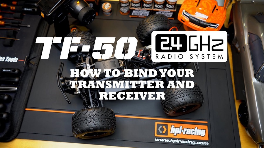 How To Binding The HPI TF-50 & RF-50