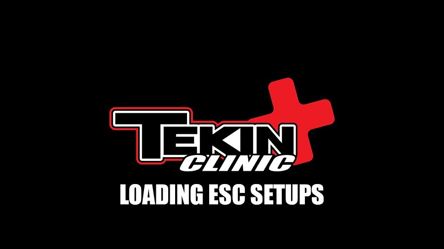 Loading ESC Setups Tekin ESC Programming