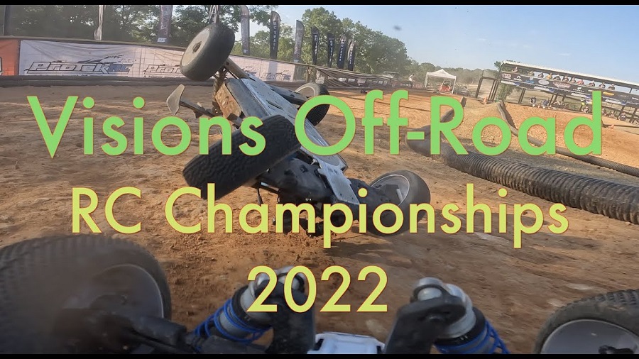 On Board Video At The '22 Visions Off-Road RC Championships With Kyosho's Ryan Lutz