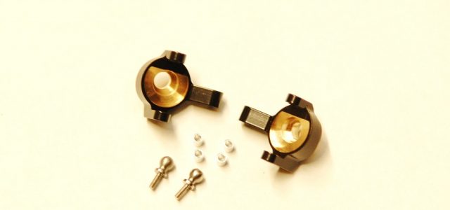 STRC Brass Steering Knuckles For The Axial SCX24