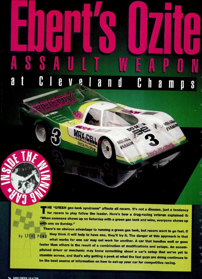 #TBT Under The Hood Mike Ebert's winning ride from the 1990 Cleveland Indoor Championship