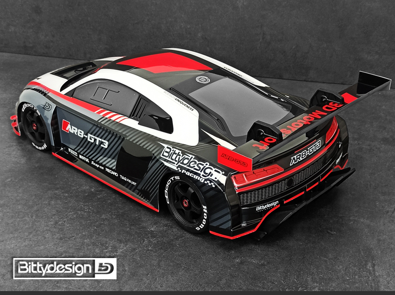 RC Car Action - RC Cars & Trucks | Bittydesign AR8-GT3 1/7 Clear Body For The ARRMA Infraction & Limitless