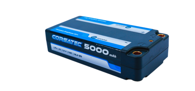 Corsatec 2S Shorty 5000 & 6400mAh HV+ LiPo Packs