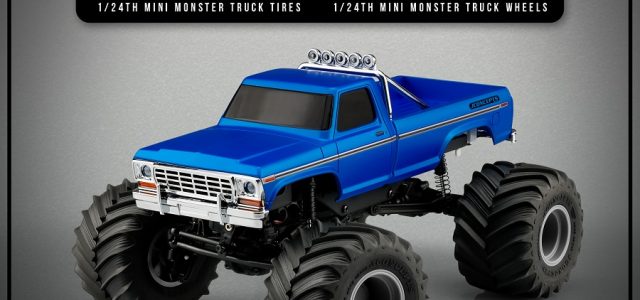 JConcepts 1/24 Monster Truck Tires & Wheels