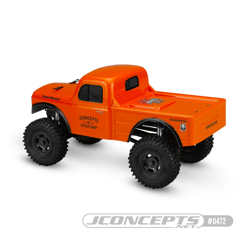 RC Car Action - RC Cars & Trucks | JConcepts JCI Power Master Clear Body For The Axial SCX24