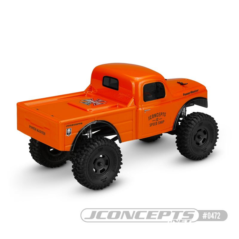 RC Car Action - RC Cars & Trucks | JConcepts JCI Power Master Clear Body For The Axial SCX24