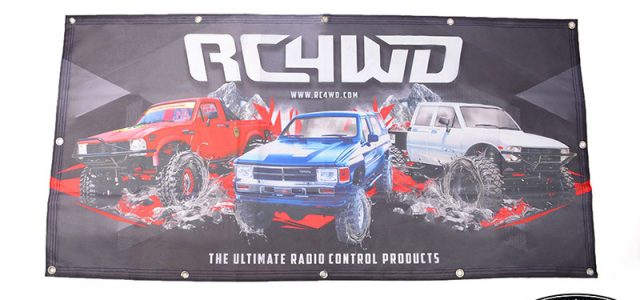 RC4WD 1′ x 2′ & 2′ x 4′ Cloth Banners