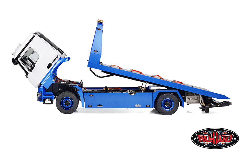 RC Car Action - RC Cars & Trucks | RC4WD 1/14 4×4 Wrecker Flat Bed Hydraulic Tow Truck