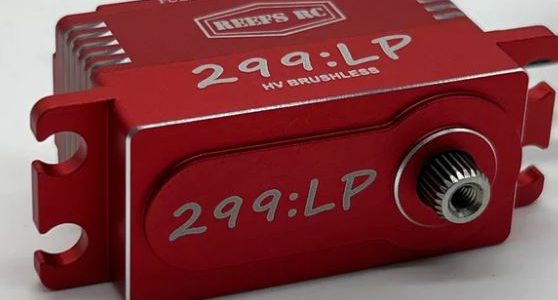 Reef’s RC Special Edition Red 299LP Racing Servo