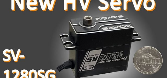 Savox HV SV-1280SG Servo [VIDEO]
