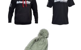 Schumacher 2023 “Mono” Black T-Shirt & Hoodie + Grey Bobble Hat