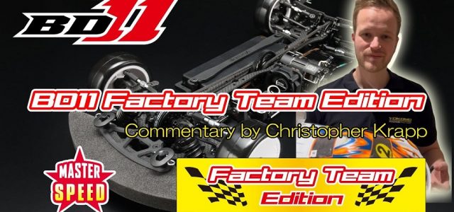 Yokomo Masterspeed BD11 Factory Team Edition [VIDEO]