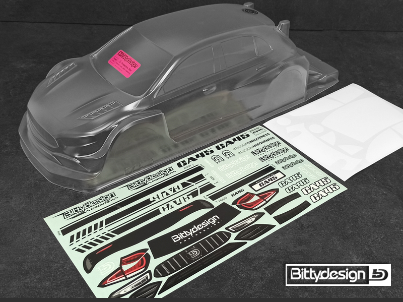 RC Car Action - RC Cars & Trucks | Bittydesign CA45 1/10 FWD On-Road Car Clear Body