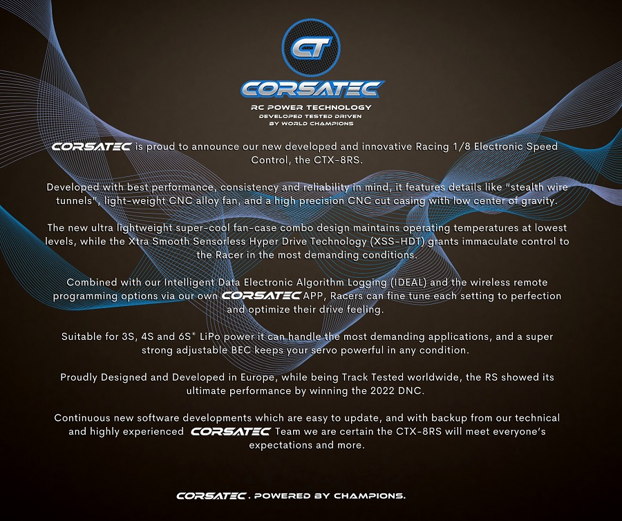 RC Car Action - RC Cars & Trucks | Corsatec Race Pro 220A 1/8 ESC