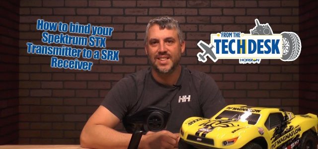 How To: Bind Your Spektrum STX Transmitter To A SRX Receiver [VIDEO]