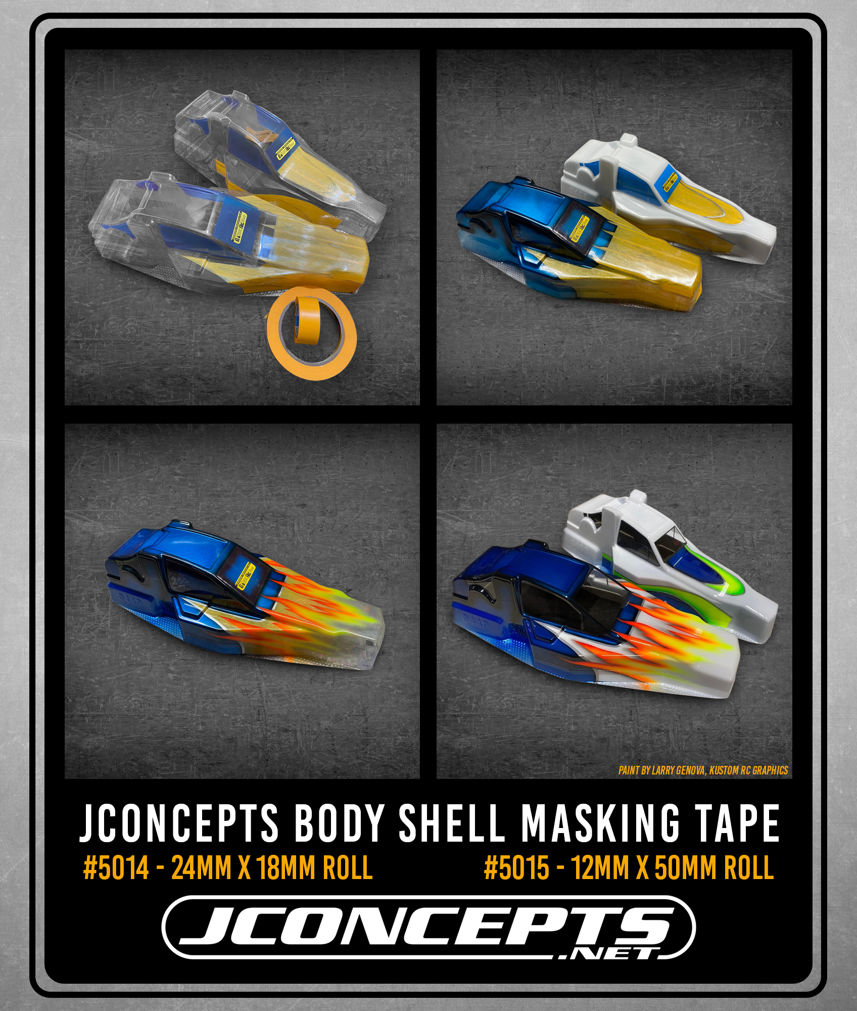 RC Car Action - RC Cars & Trucks | JConcepts Body Shell Masking Tape