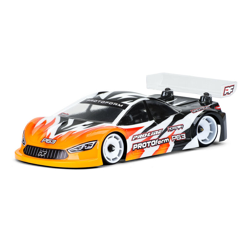 RC Car Action - RC Cars & Trucks | PROTOform 1/28 P63 Light Weight Clear Body For The Mini-Z & 1/28 Chassis (98mm WB)