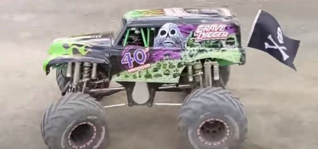 Primal RC Monster Jam Grave Digger Truck In Action [VIDEO]