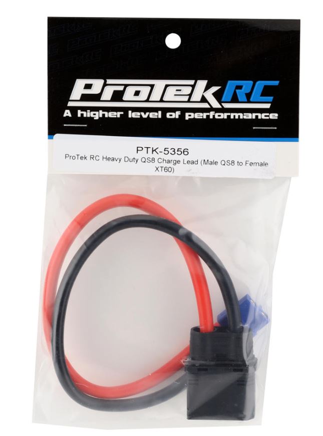 RC Car Action - RC Cars & Trucks | ProTek RC Heavy Duty QS8 Charge Leads