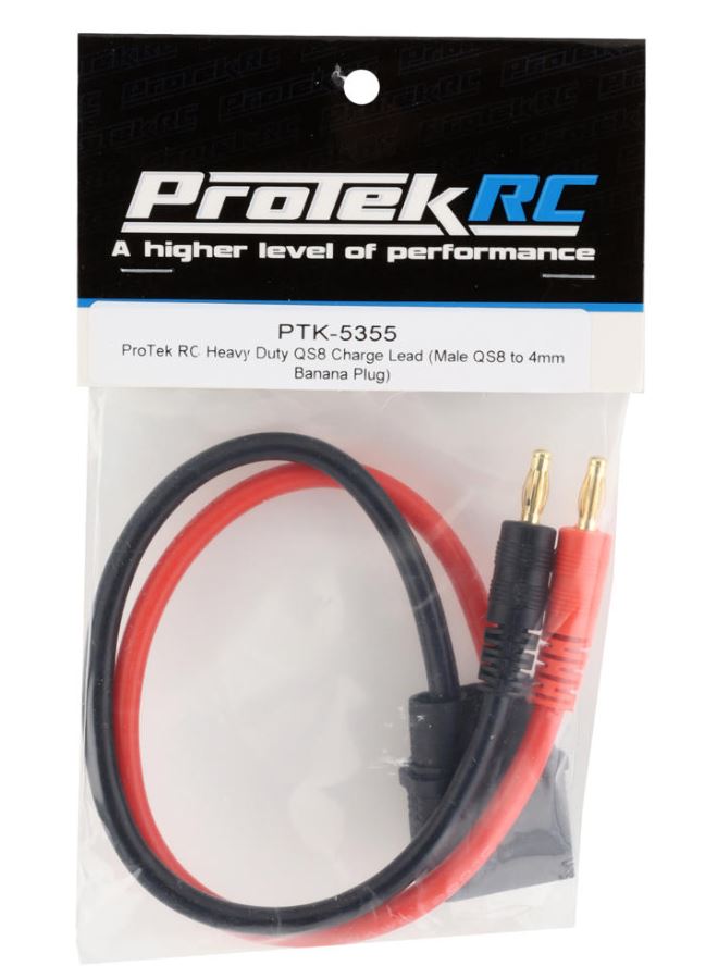 RC Car Action - RC Cars & Trucks | ProTek RC Heavy Duty QS8 Charge Leads