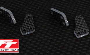 Factory Team Steering Block Arms For The RC10B74.2