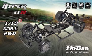 HoBao Hyper EX10 ARR No Prep RC Drag Racing Kit