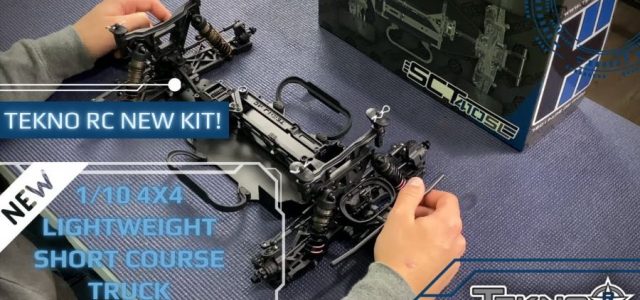 Tekno RC SCT410SL 1/10th 4×4 Lightweight Short Course Truck Kit [VIDEO]