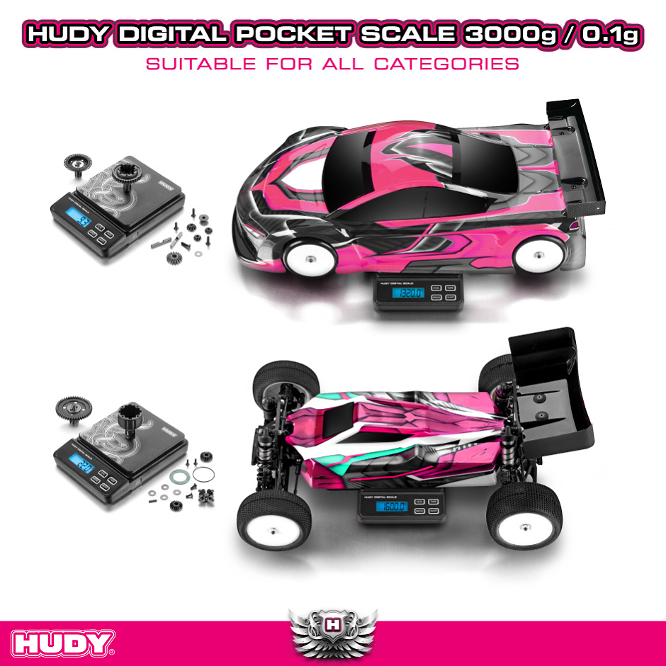 RC Car Action - RC Cars & Trucks | Hudy Professional Digital Pocket Scale