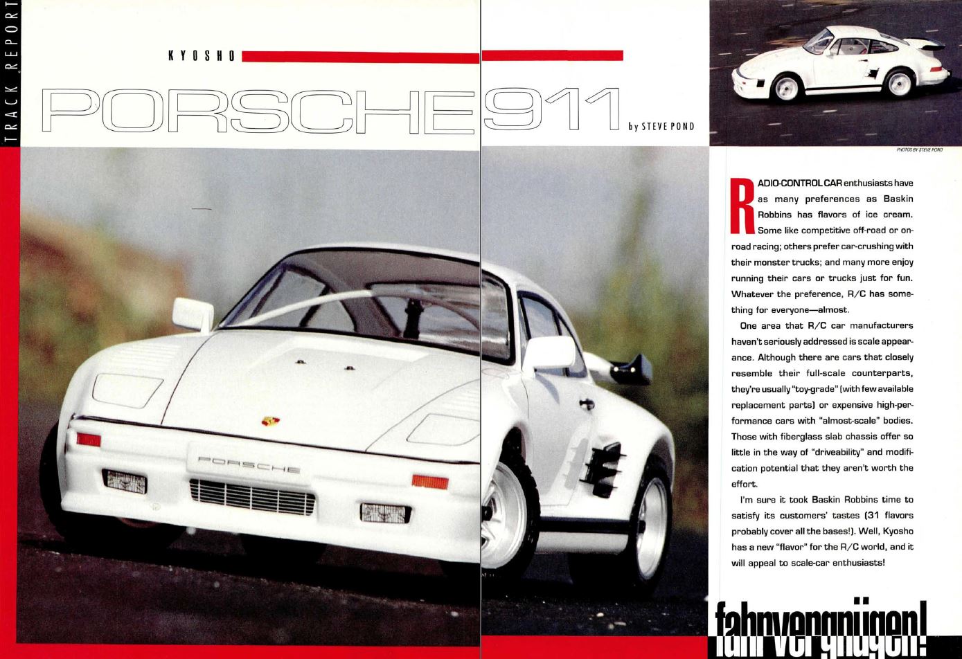 #TBT Kyosho Porsche 911 as it Was Featured In The February 1991 Issue