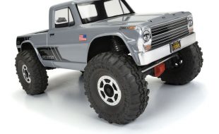 Pro-Line 1/10 1967 Ford F-100 Clear Body For 12.3″ (313mm) Wheelbase Crawlers