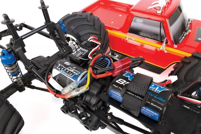 RC Car Action - RC Cars & Trucks | Team Associated RTR MT12 Red Monster Truck