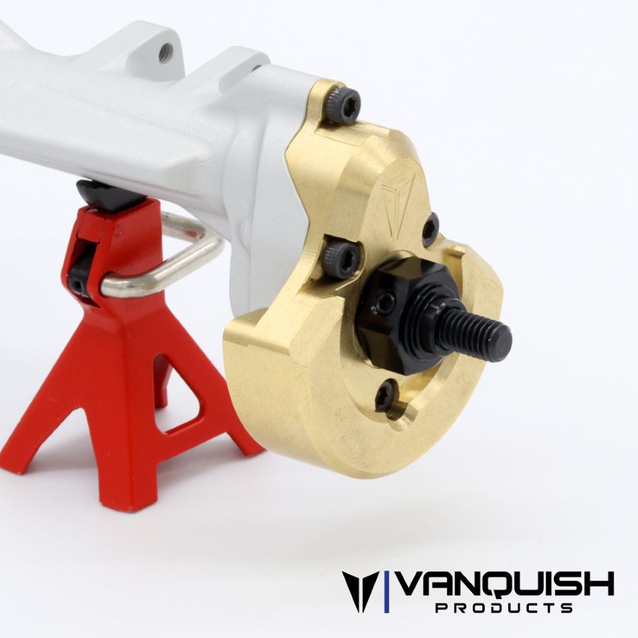 RC Car Action - RC Cars & Trucks | Vanquish Brass F10 Rear Portal Cover Weights