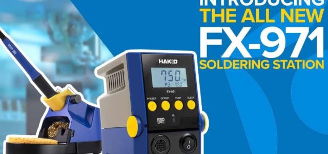 A Look At The All New Hakko FX-971 Soldering Station [VIDEO]