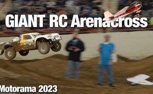 Arenacross Meets Giant RC Cars & RC Airplanes: Motorama 2023 Demonstrations [VIDEO]