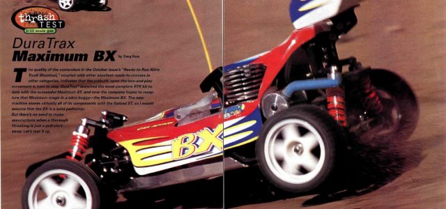 #TBT The Duratrax Maximum BX is Reviewed in the December 1999 Issue