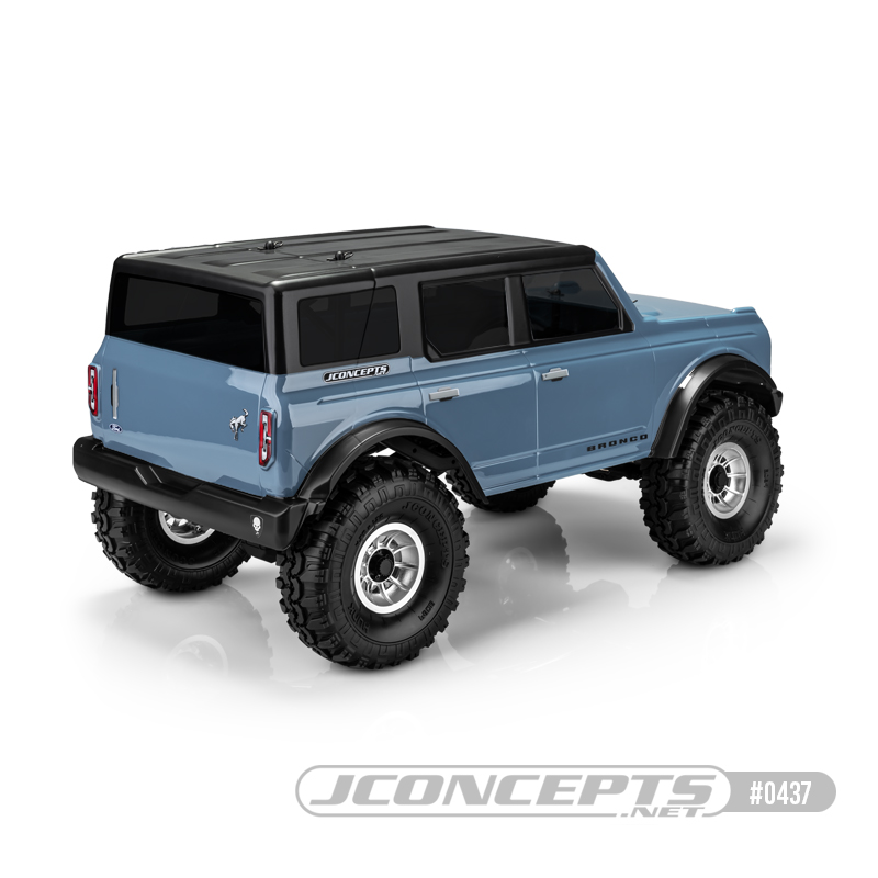 RC Car Action - RC Cars & Trucks | JConcepts 2021 Ford Bronco 4-Door 12.3” Wheelbase Clear Body