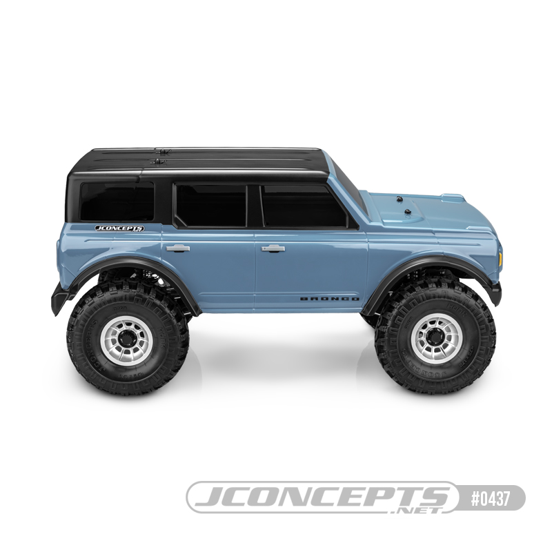 RC Car Action - RC Cars & Trucks | JConcepts 2021 Ford Bronco 4-Door 12.3” Wheelbase Clear Body