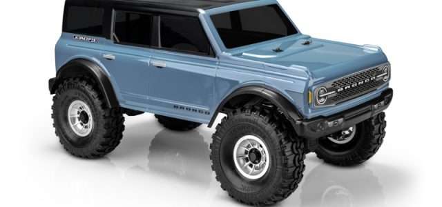 JConcepts 2021 Ford Bronco 4-Door 12.3” Wheelbase Clear Body