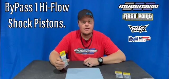 Mugen’s Adam Drakes Talks About The MIP ByPass 1 Hi-Flow Shock Pistons [VIDEO]