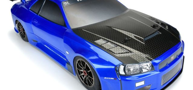 PROTOform 1/7 2002 Nissan Skyline GT-R R34 Painted Body For The ARRMA Infraction 6S