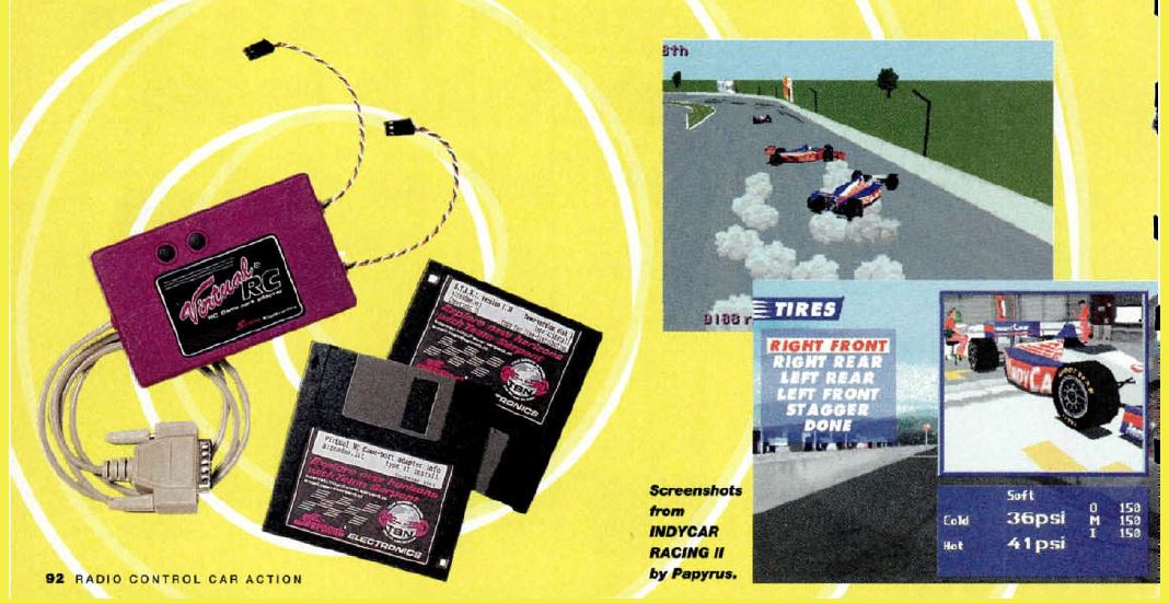 #TBT Serpent Virtual RC Game Port Adapter! Covered in August 1996 Issue