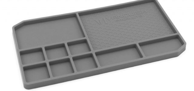 Vanquish Grey Rubber Parts Tray