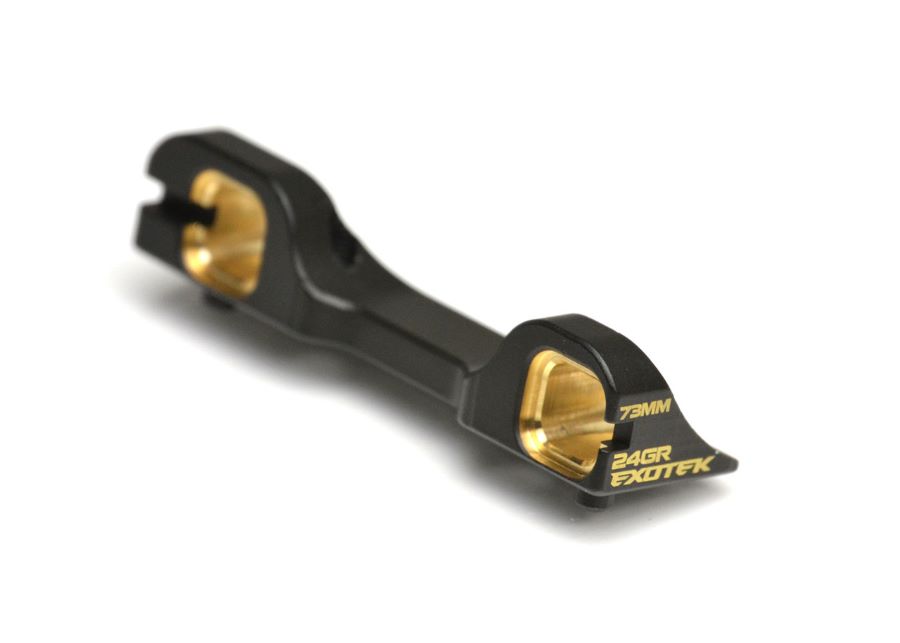 RC Car Action - RC Cars & Trucks | Exotek 25g Black C Block Brass Weight For The B6.4