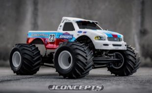 JConcepts 1997 Ford F-150 Clear Monster Truck Body [VIDEO]