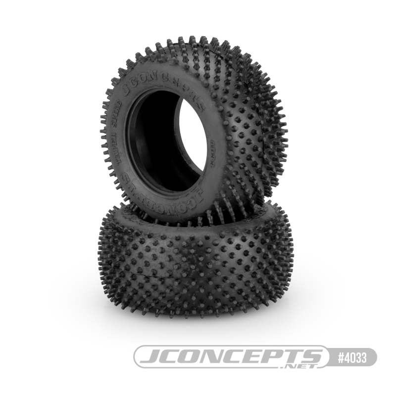 RC Car Action - RC Cars & Trucks | JConcepts Step Spike Front 1.9″ & Taper Spike Rear 1.7″ 2WD Buggy Tires