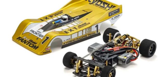 Kyosho 60th Anniversary Limited Edition Gold Fantom Ext 4WD Electric 1/12 Pan Car
