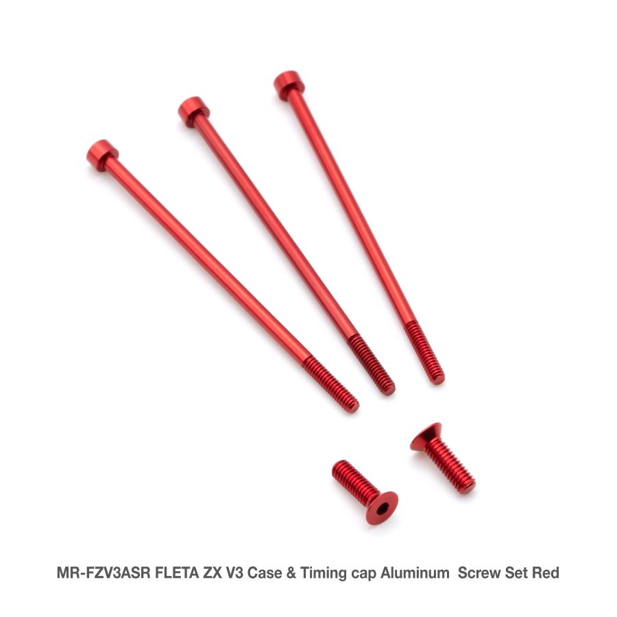RC Car Action - RC Cars & Trucks | Muchmore Racing FLETA ZX V3 Case & Timing Cap Aluminum Screw Set