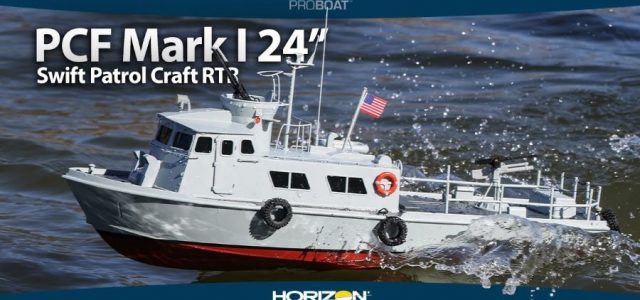 Pro Boat PCF Mark I 24″ Swift Patrol Craft RTR [VIDEO]